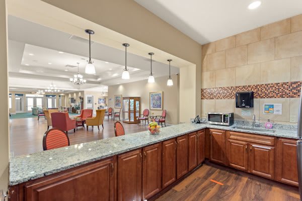 communal kitchen