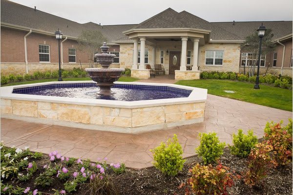 outdoor common area