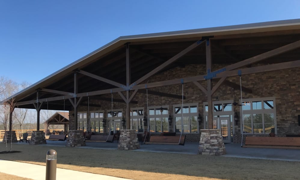 outdoor common area