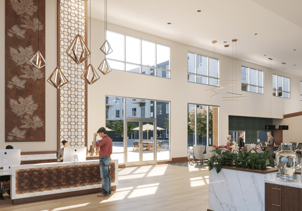 reception area