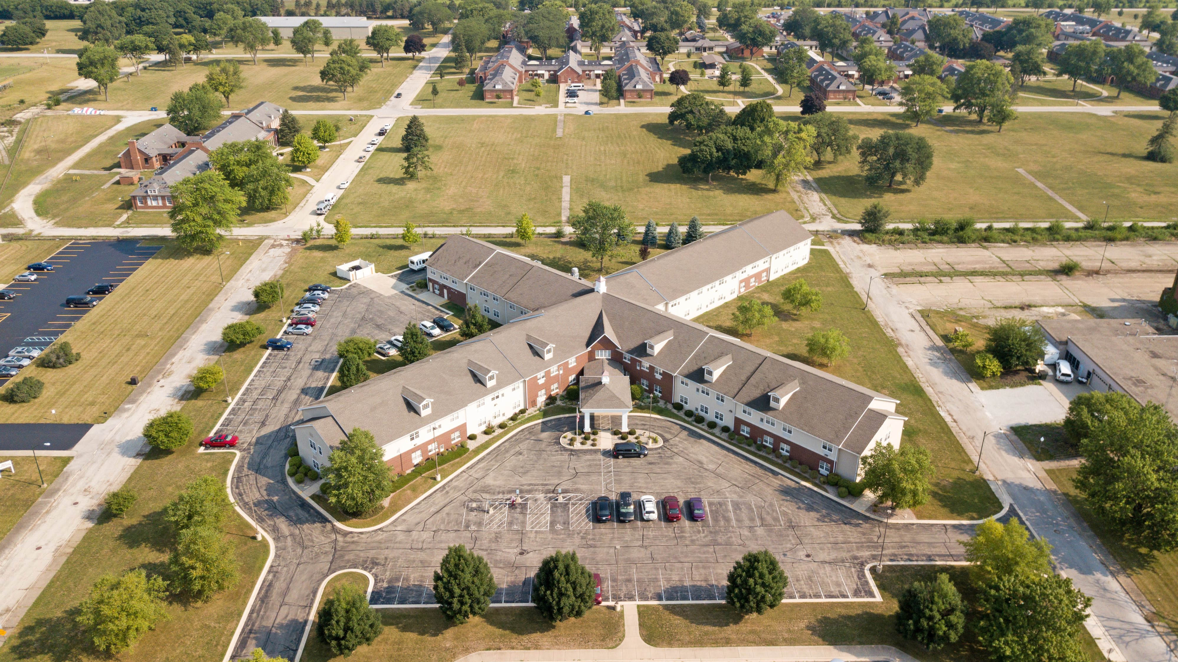 Aerial View of Community